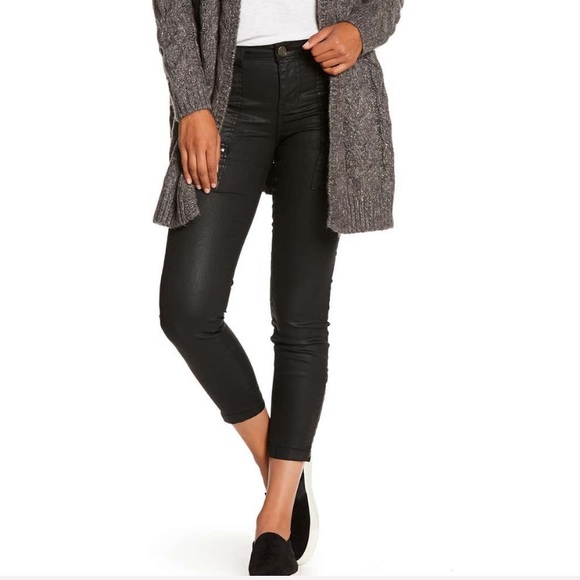 Joie Park Skinny Ankle legging jeans with zipper - Picture 3 of 5